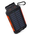 Power Bank Solar 10000 MAH (incluye linterna y brújula)