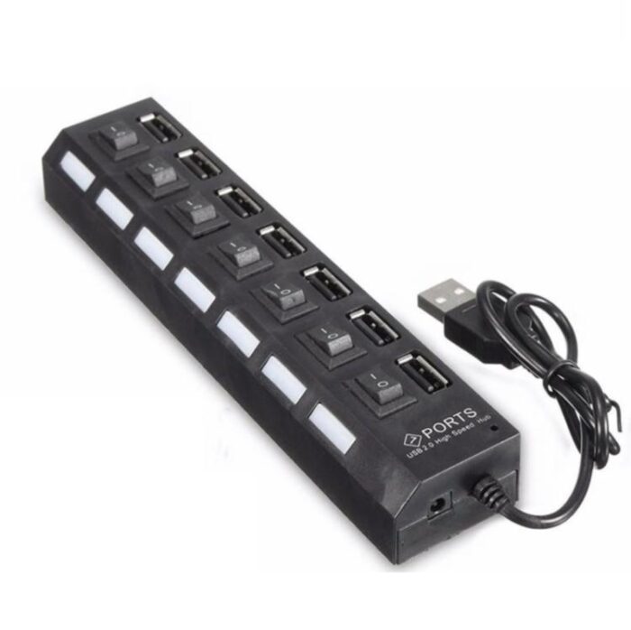 Multiplicador de puertos USB Cargador (X7) - Imagen 1
