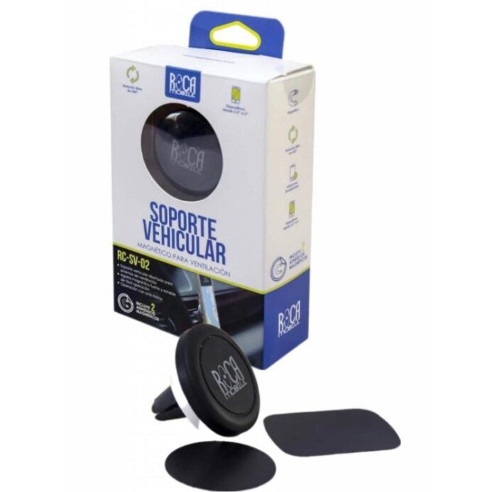 Soporte Vehicular SV02 - Tipo Magnetico para Ventilación - Imagen 1