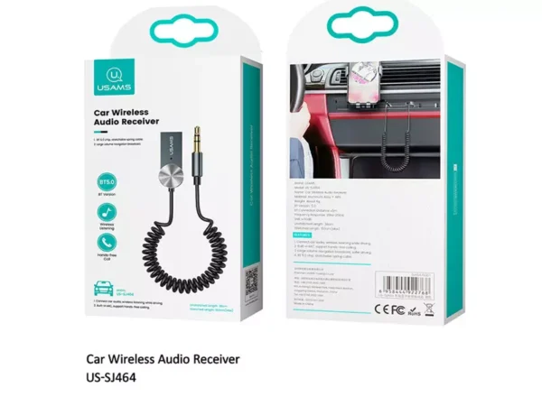 Receptor transmisor de audio inalámbrico para automóvil - Imagen 3