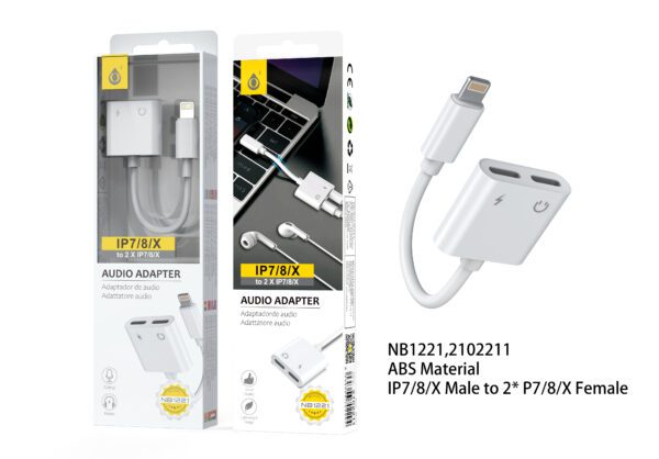 Adaptador Multiplicadpr de Lightning a x2 Tipo-c - Imagen 2