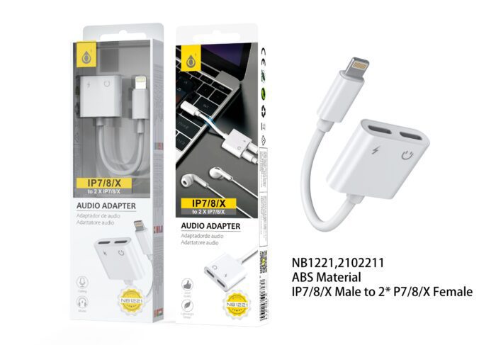 Adaptador Multiplicadpr de Lightning a x2 Tipo-c - Imagen 2