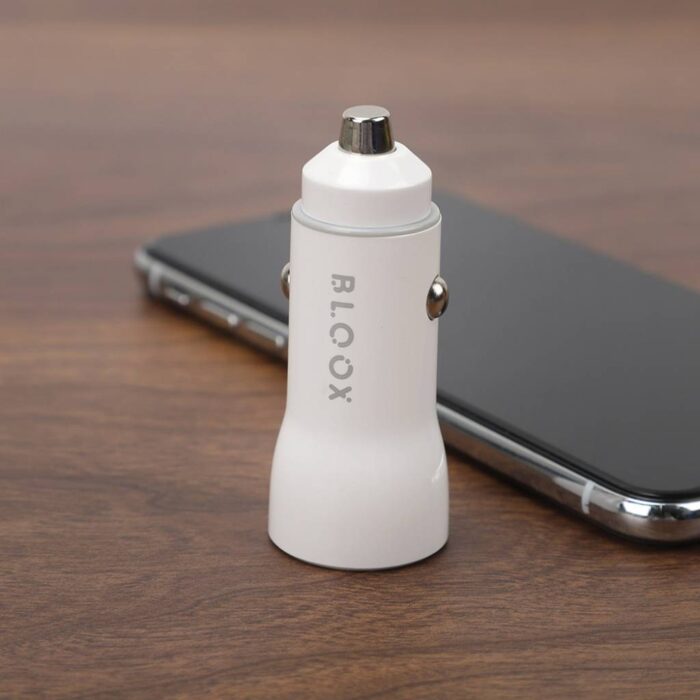 Cargador para Vehiculo Bloox 38W - Tipo-C y USB - Imagen 3