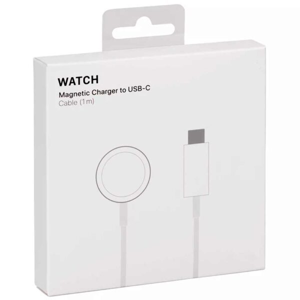 Apple Watch Magnetic Cargador Rápido de reloj USB-C Cable(1 m) - Imagen 3