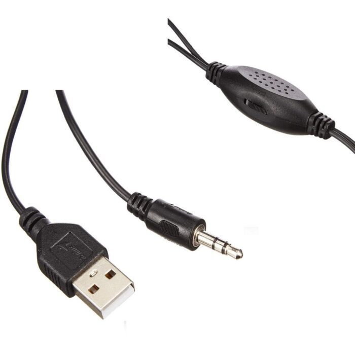 Parlantes 2.0 USB Genius SP-HF180 6W RMS - Negro - Imagen 3