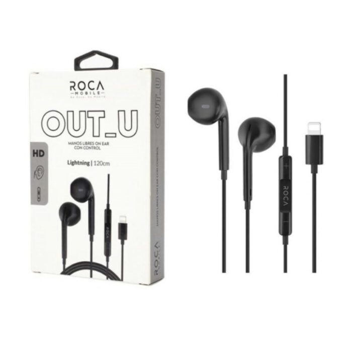 Manos libre auricular tipo lightning (IPhone) 120cm - Imagen 1