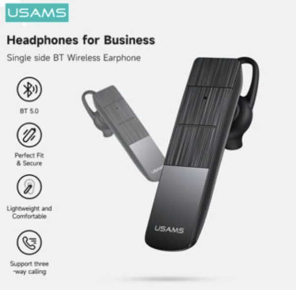 Auricular Mono Bluetooth Inalámbrico Micrófono Ergonómico - Imagen 2