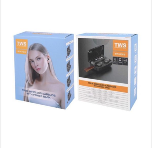 Auriculares In-ear Inalámbricos F9 Negro