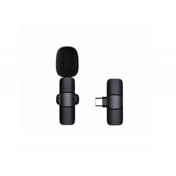 Micrófono para celular INALÁMBRICO Lavalier (Solapero) K8 Tipo C - Imagen 3