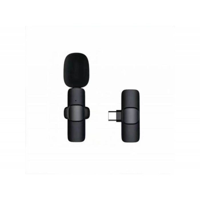 Micrófono para celular INALÁMBRICO Lavalier (Solapero) K8 Tipo C - Imagen 3