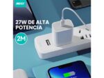 CABLE DE DATOS (USB-C - LIGHTNING) 2M MODEL: ZE-V334 - Imagen 4