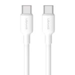 Cable de Datos U84 Tipo C a Tipo C PD 20W 1M Blanco USAMS - SJ-613