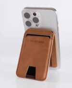Tarjetero Magsafe de cuero
