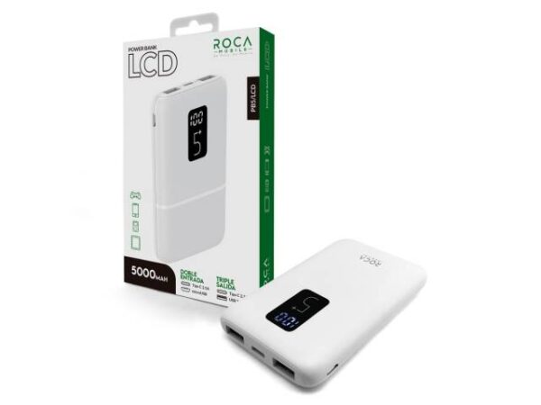 Power Bank ROCA PB5/LCD 5.000mAh