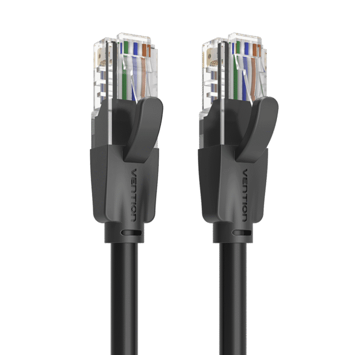 Cable de Red Cat.6 UTP / Negro / Vention - Imagen 1
