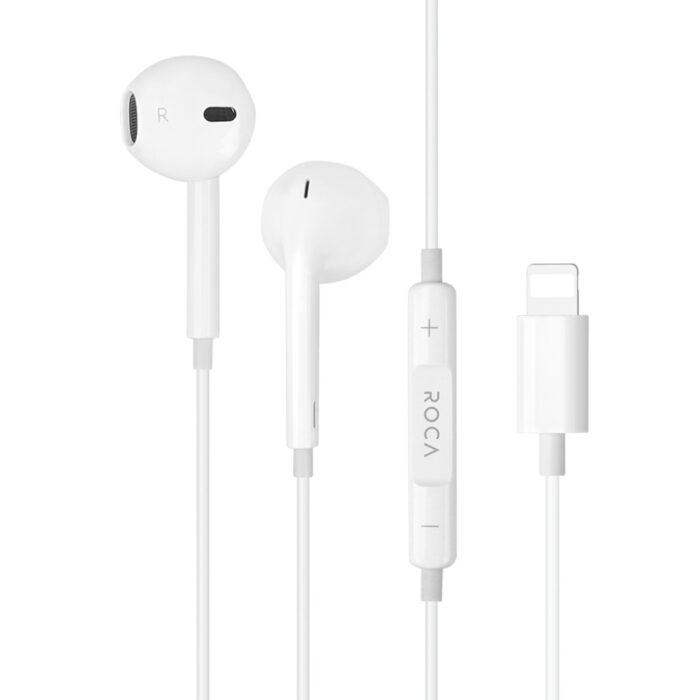Auriculares Roca Out-U Lightning (IPhone) Blanco - Imagen 3