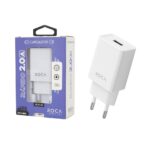 Cargador 2.0A 1 USB Sin Cable