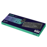 Combo Teclado y Mouse USB Cableado Exofiz - Imagen 2