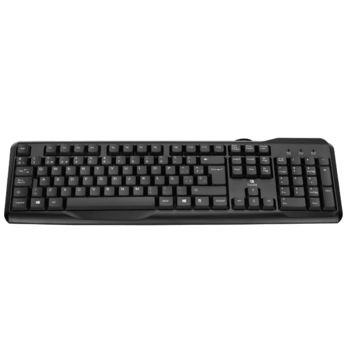 Teclado Inalámbrico USB Negro Exofiz - Imagen 4