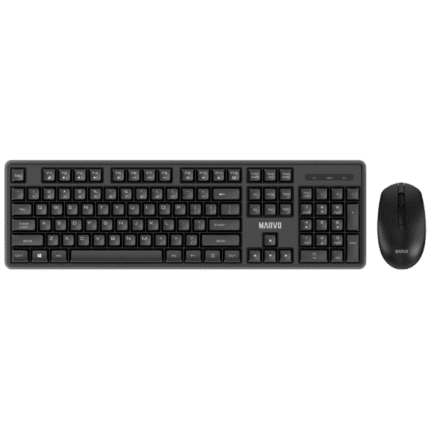 Combo Mouse/Teclado Inalámbrico Negro Marvo WS005