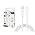 Cable de Datos Tipo-C a Tipo-C Bloox PVC 1mt