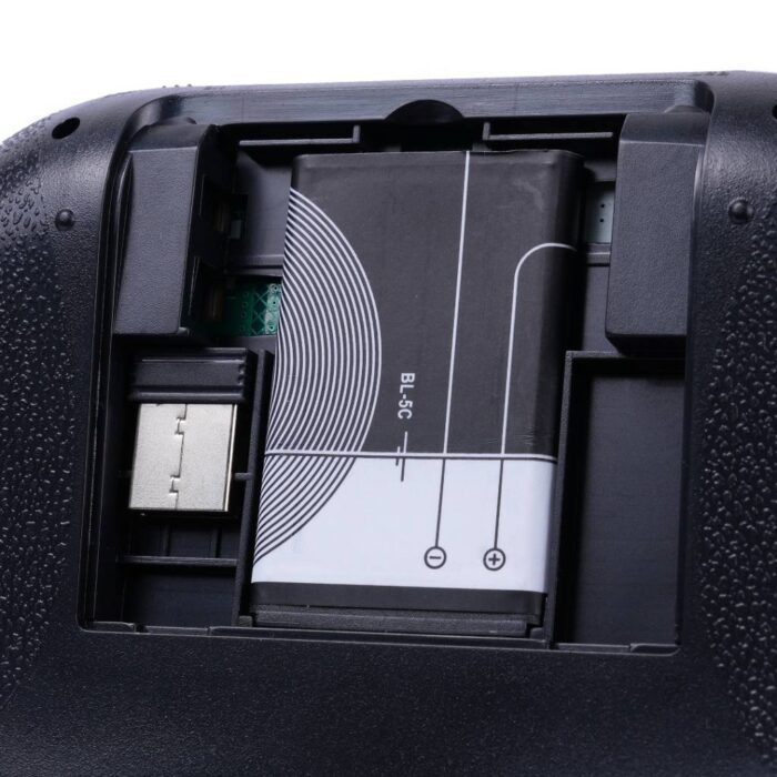 Mini Teclado Inalámbrico Control Remoto Negro Eko-Vi - Imagen 2