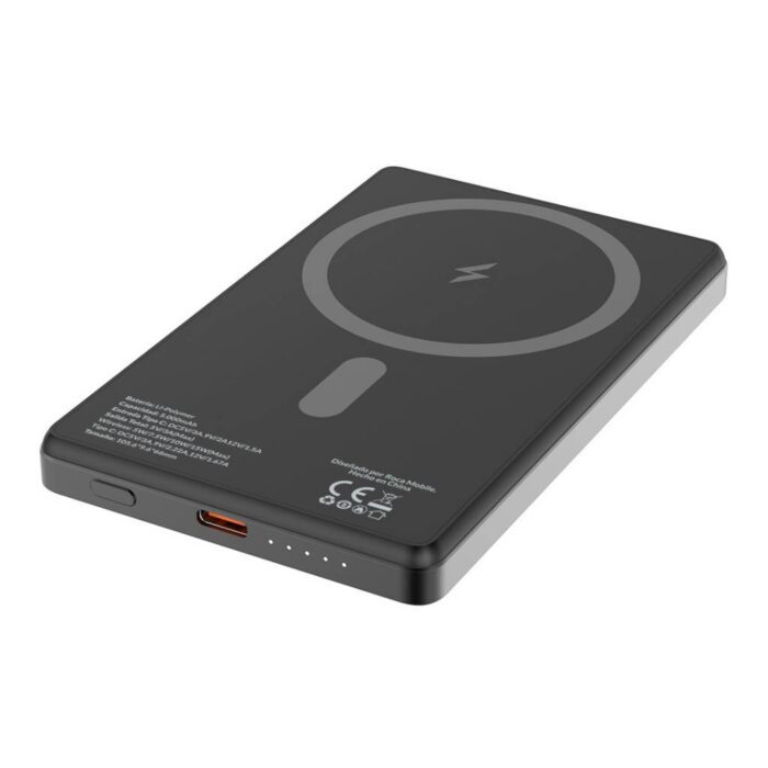 Power Bank ROCA PB5/M3: 5.000mAh con Carga Magnética y USB-C - Imagen 3