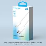 Cable Vention USB-A a Lightning 1m - 2.4A - Imagen 2