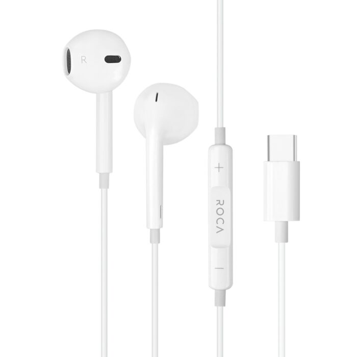 Auriculares Roca Out-U Tipo-C Blanco - Imagen 3