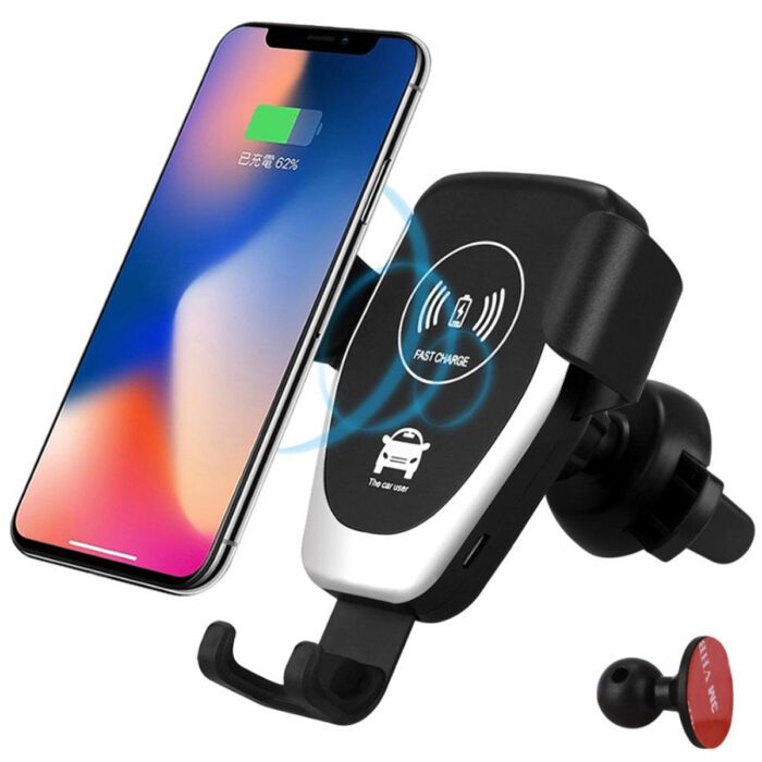 Soporte celular para Auto con Carga Inalambrica - Imagen 1