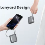 Power Bank USAMS 10.000mAh con Cables Integrados - Imagen 2