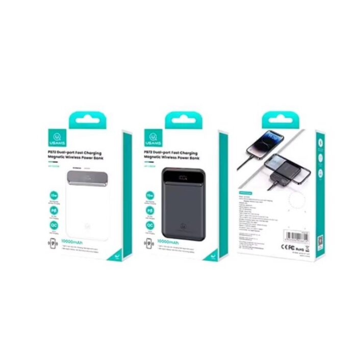 Power Bank Magnético USAMS (PB72) 10000mAh - Imagen 2