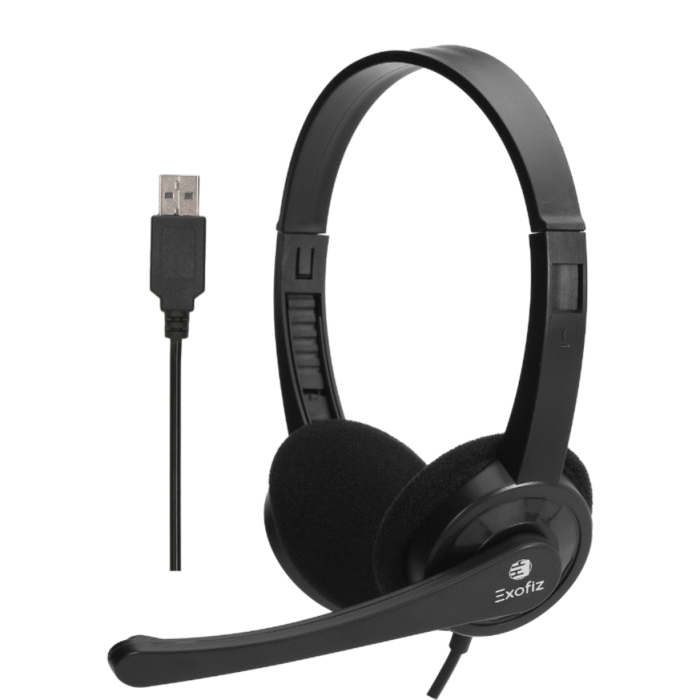Auricular C/Micrófono Exofiz USB - Imagen 1