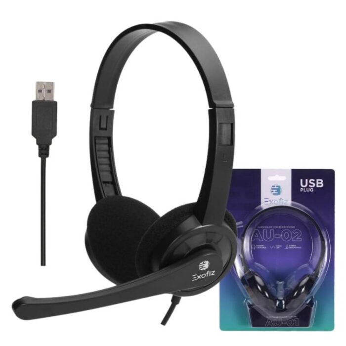 Auricular C/Micrófono Exofiz USB - Imagen 6