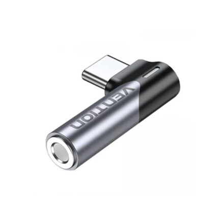 Adaptador de Audio USB-C a 3.5mm con Ángulo 90° para Gaming