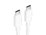 Cable USB-C a USB-C 3A / 1M / Blanco Vention - Imagen 2
