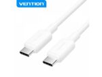 Cable USB-C a USB-C 3A / 1M / Blanco Vention