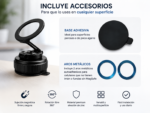 Soporte Magnético Premium con Ventosa 360° para Celular - Imagen 5